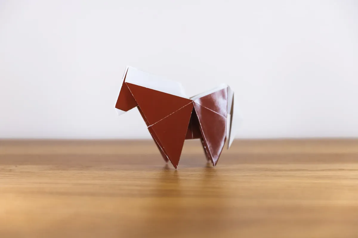 Konie - origami, zdjęcie 2