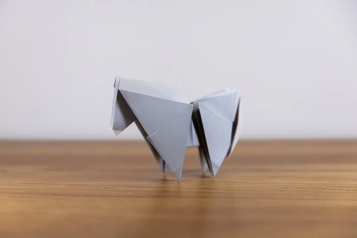 Konie - origami, zdjęcie 3