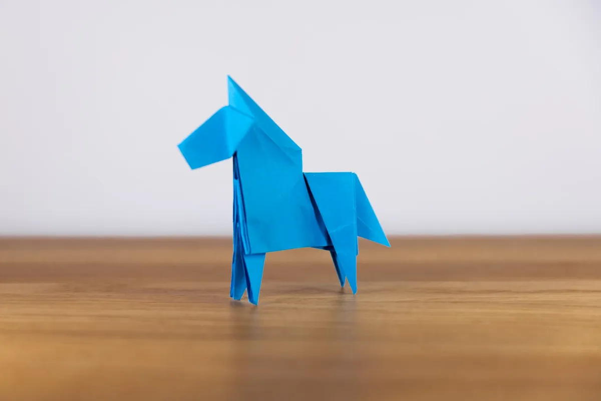 Konie - origami, zdjęcie 5