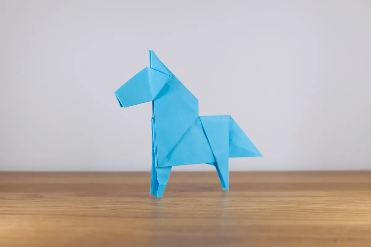 Konie - origami, zdjęcie 7