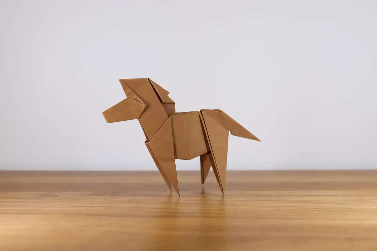Konie - origami, zdjęcie 8