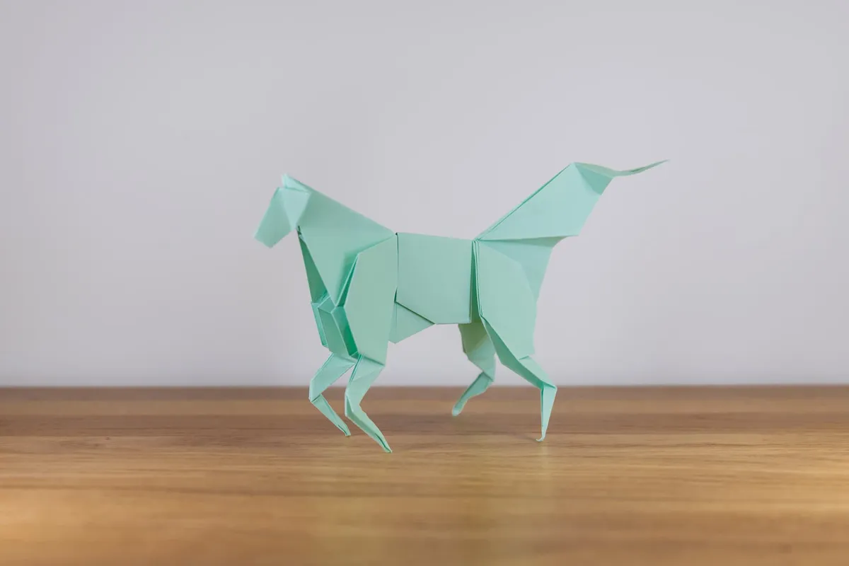 Konie - origami, zdjęcie 9