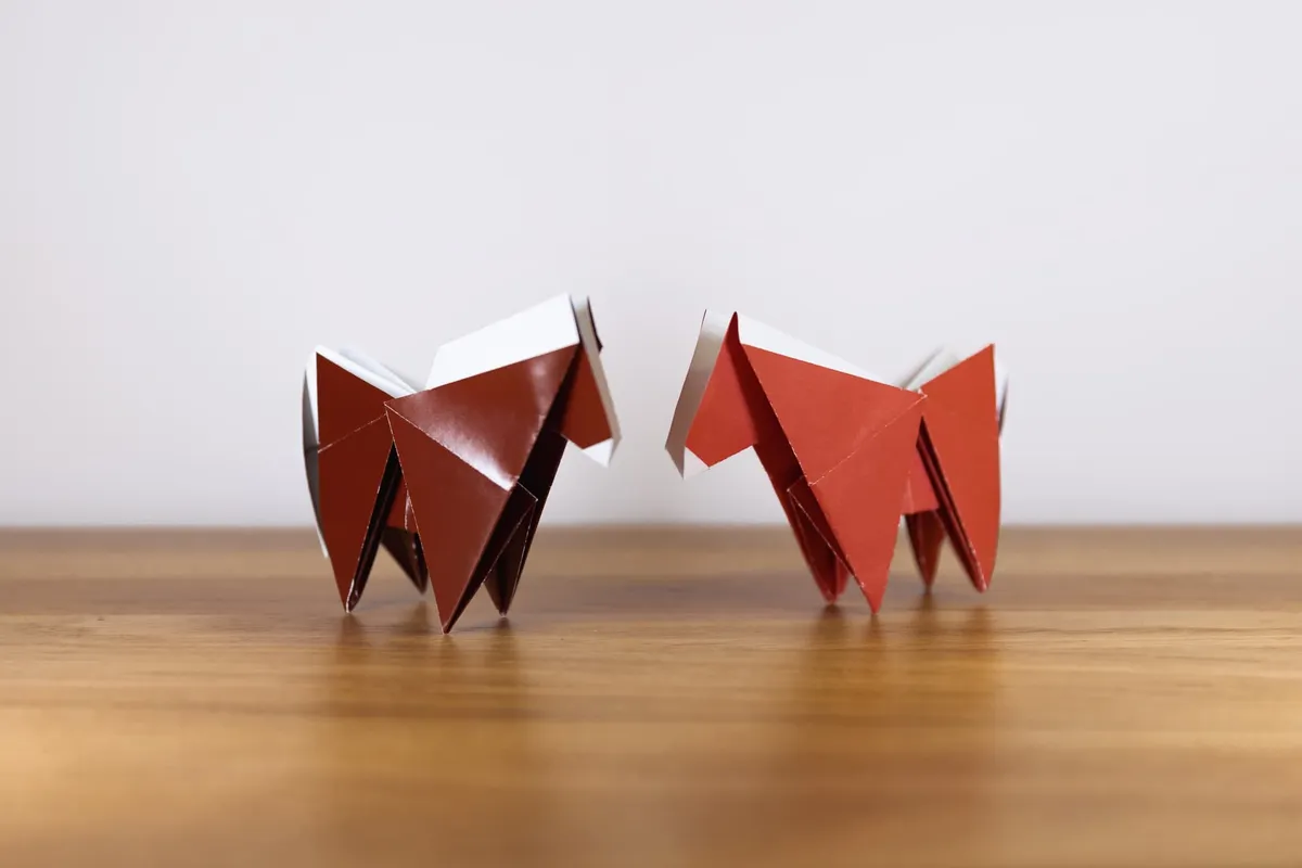 Konie - origami, zdjęcie 13