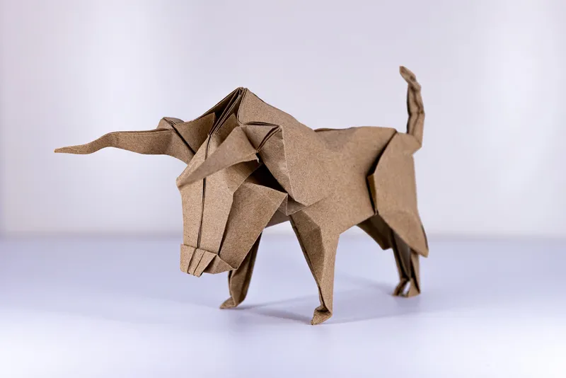 Byk - origami
