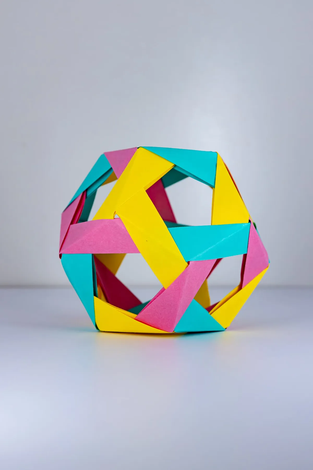 Dodecahedron - origami, zdjęcie 2