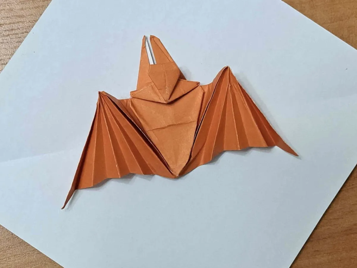Nietoperz - origami, zdjęcie 1
