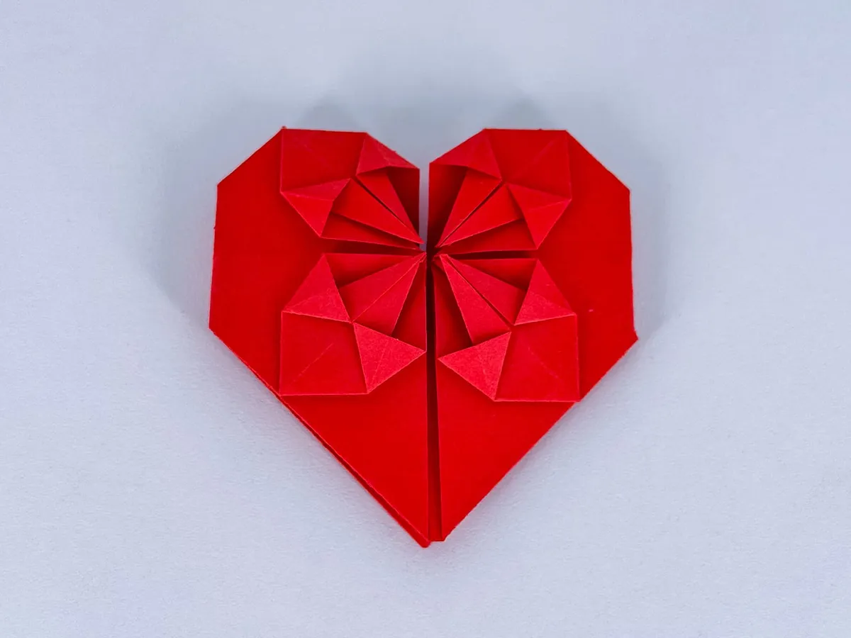 Serce - origami, zdjęcie 1