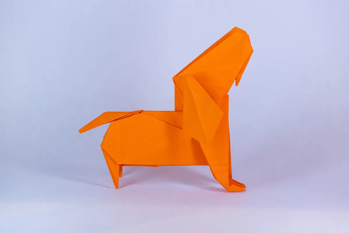 Pieski - origami, zdjęcie 1
