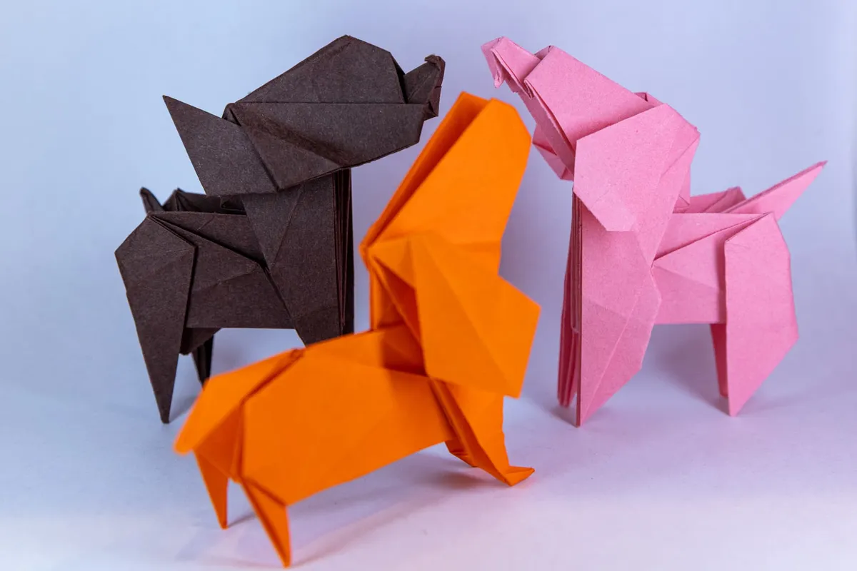 Pieski - origami, zdjęcie 10