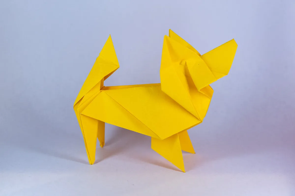 Pieski - origami, zdjęcie 14